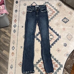 BKE Dark Blue Distressed Women's Jeans